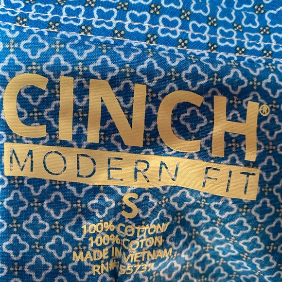 Men long sleeve cinch and Ariat small - Picture 2 of 3